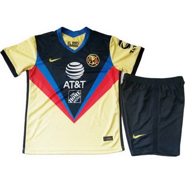 Camiseta Club América Primera Equipación Niños 2020-2021 Amarillo